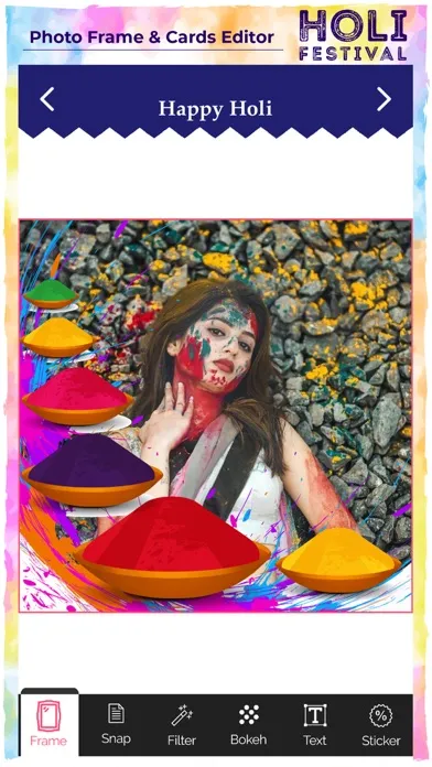 صور Holi Photo Frame & Card Editor