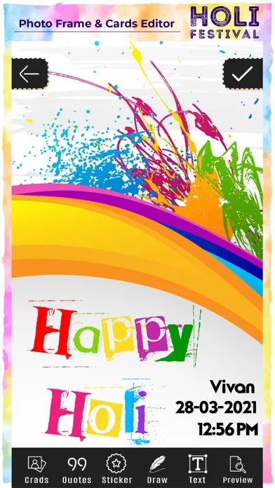 صور Holi Photo Frame & Card Editor