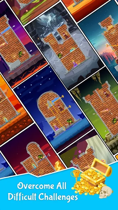 Zrzuty ekranu Hero Rescue - Pull Pin Games