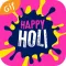 Holi GiF Collection & Cards