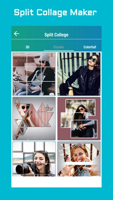 Split Collage Maker Screenshots