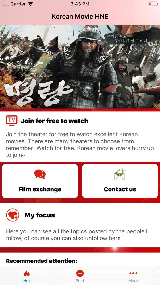 Screenshot di Korean Movie HNE