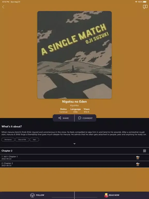 Capturas de tela do Manga reader - Best Manga Zone iPad 