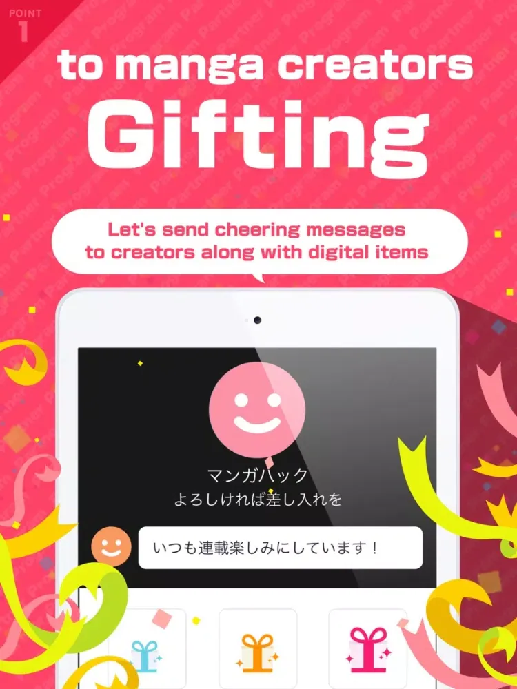Captures d'écran de Manga Hack-Creator support app iPad 