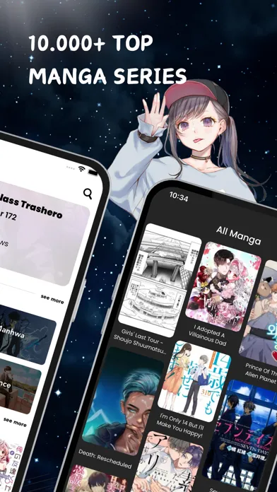 Capturas de pantalla de Manga Reader: Infinity