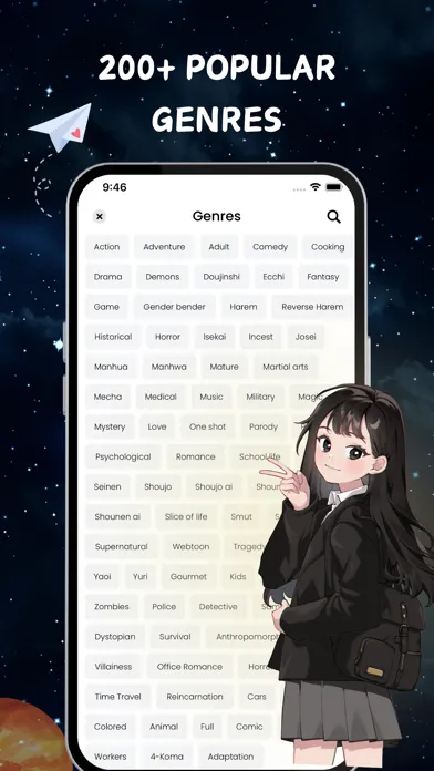Capturas de pantalla de Manga Reader: Infinity