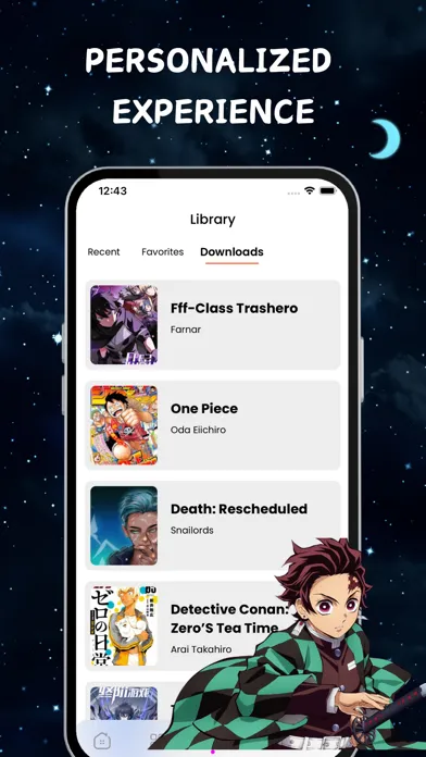 Capturas de pantalla de Manga Reader: Infinity