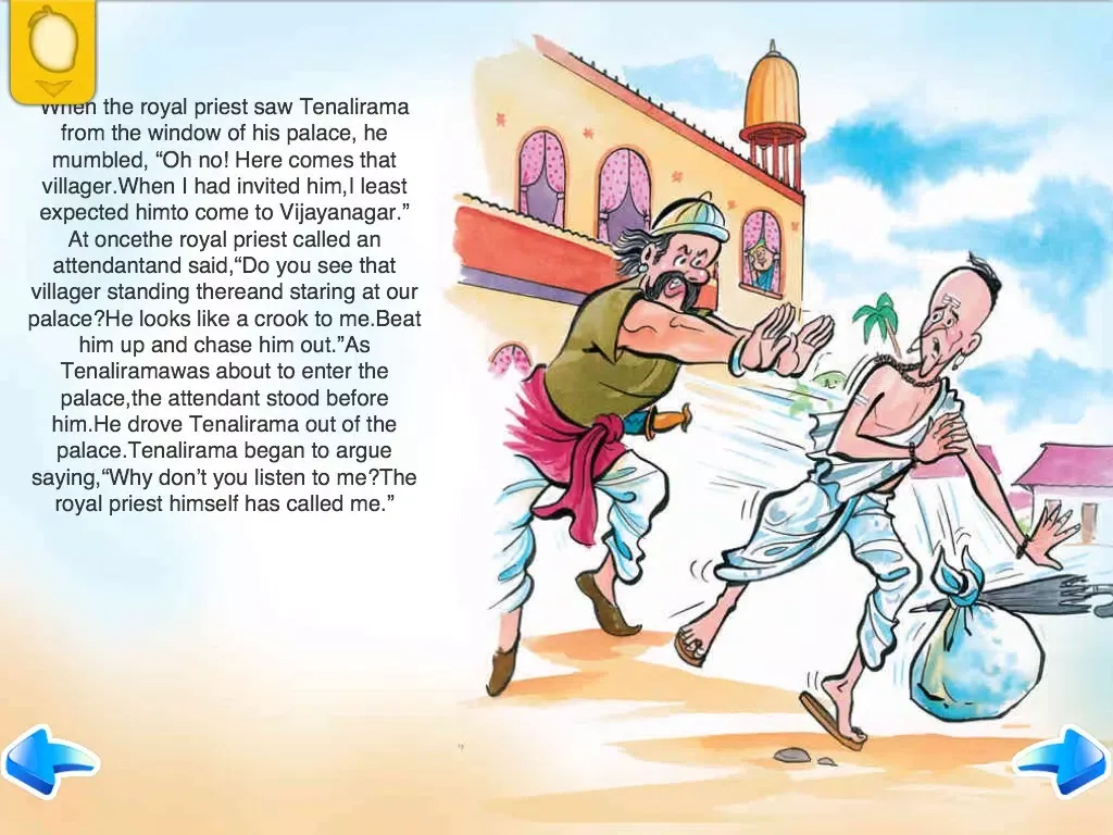 Best of Amar Chitra Katha and Indian stories of Panchatantra - Tenalirama Goes To Vijayanagar iPad  سکرین شاٹس