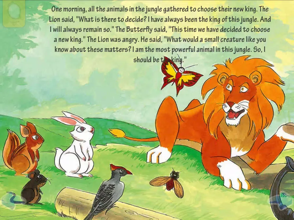 The Lion Cannot Do Everything - Best Stories from Panchatantra and Amar Chitra Katha Indian fables and tales iPad  سکرین شاٹس