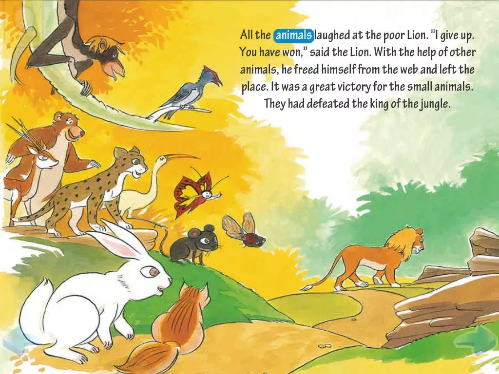 The Lion Cannot Do Everything - Best Stories from Panchatantra and Amar Chitra Katha Indian fables and tales iPad  سکرین شاٹس