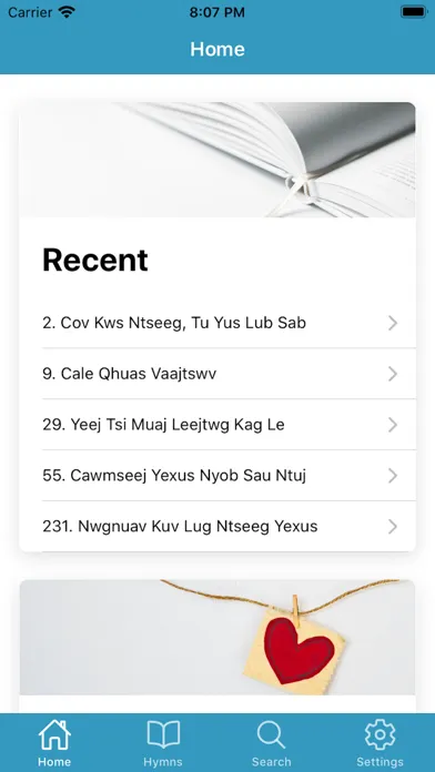 Ảnh chụp màn hình của Cov Ntseeg Yexus Phoo Nkauj