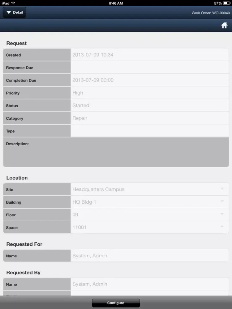 Manhattan Mobile Workorders iPad 應用截圖