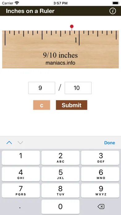 Inches on a Ruler應用截圖
