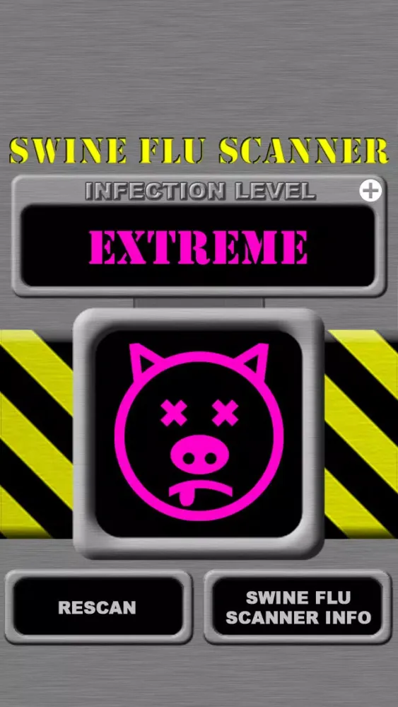 Capturas de pantalla de Swine Flu Scanner Free (Fingerprint Test)