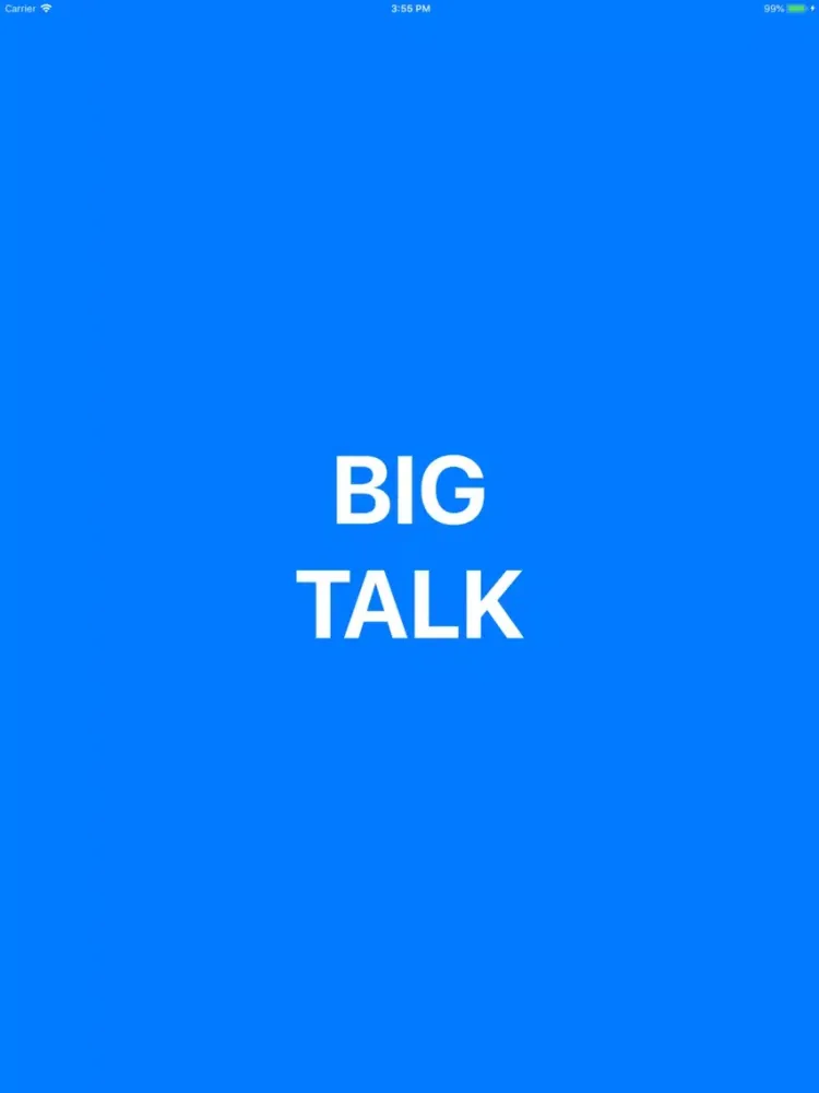 Capturas de tela do Big Talk: Skip small talk iPad 