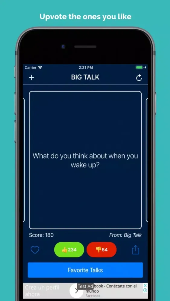Capturas de tela do Big Talk: Skip small talk
