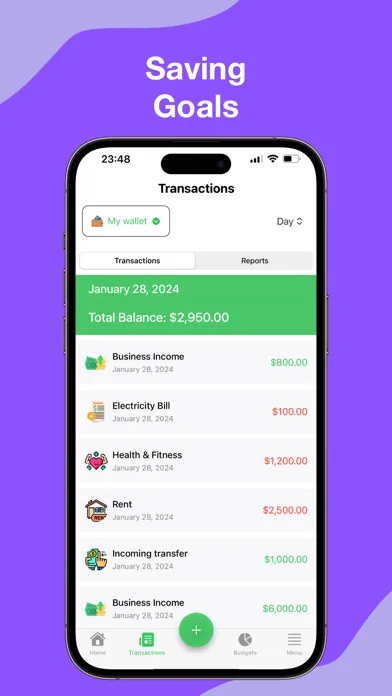Screenshot di Expena: Budget, Track Expenses