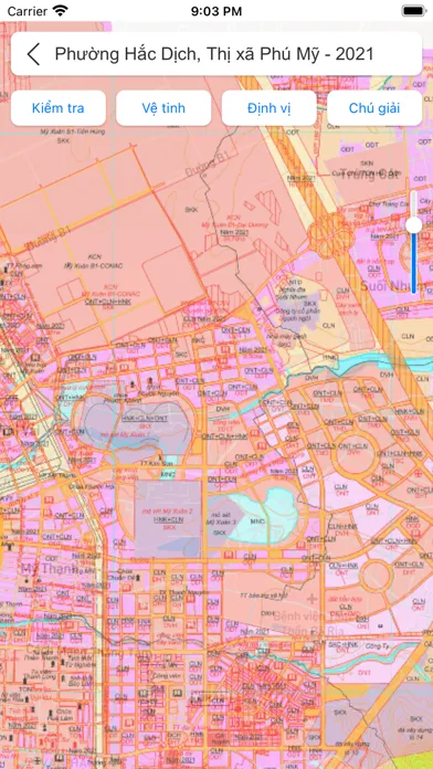 Zrzuty ekranu Toạ độ VN2000