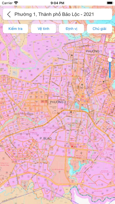 Zrzuty ekranu Toạ độ VN2000