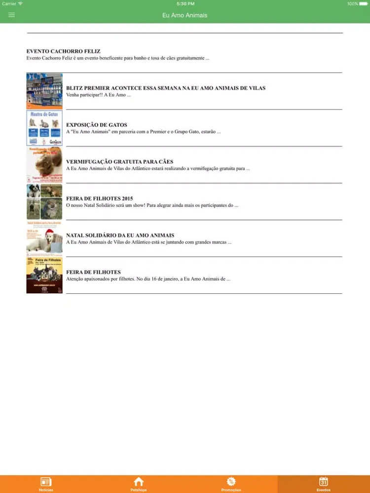 تصاویر Eu Amo Animais iPad 