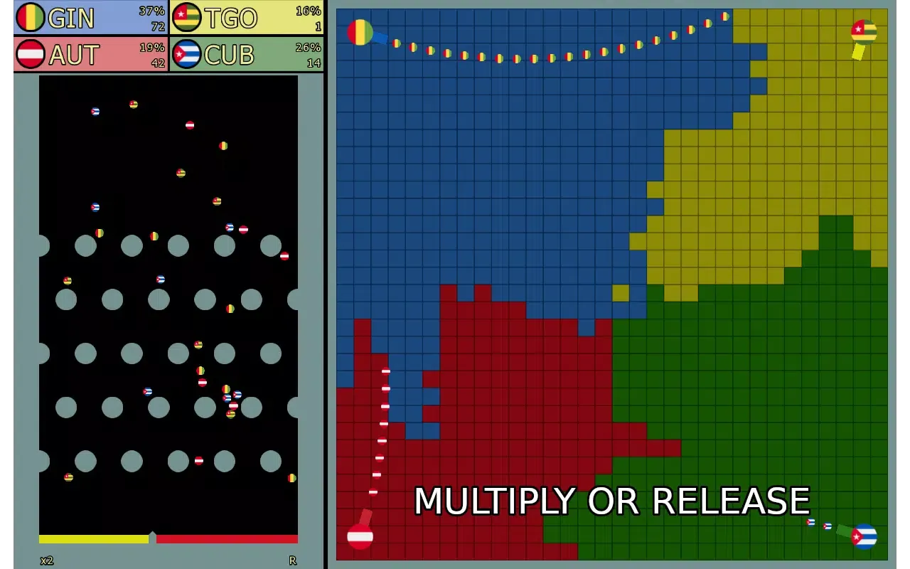 Marble Race and Country Wars应用截图