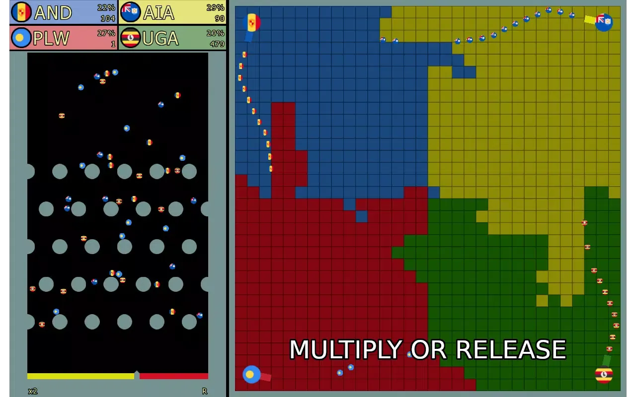 Marble Race and Country Wars应用截图