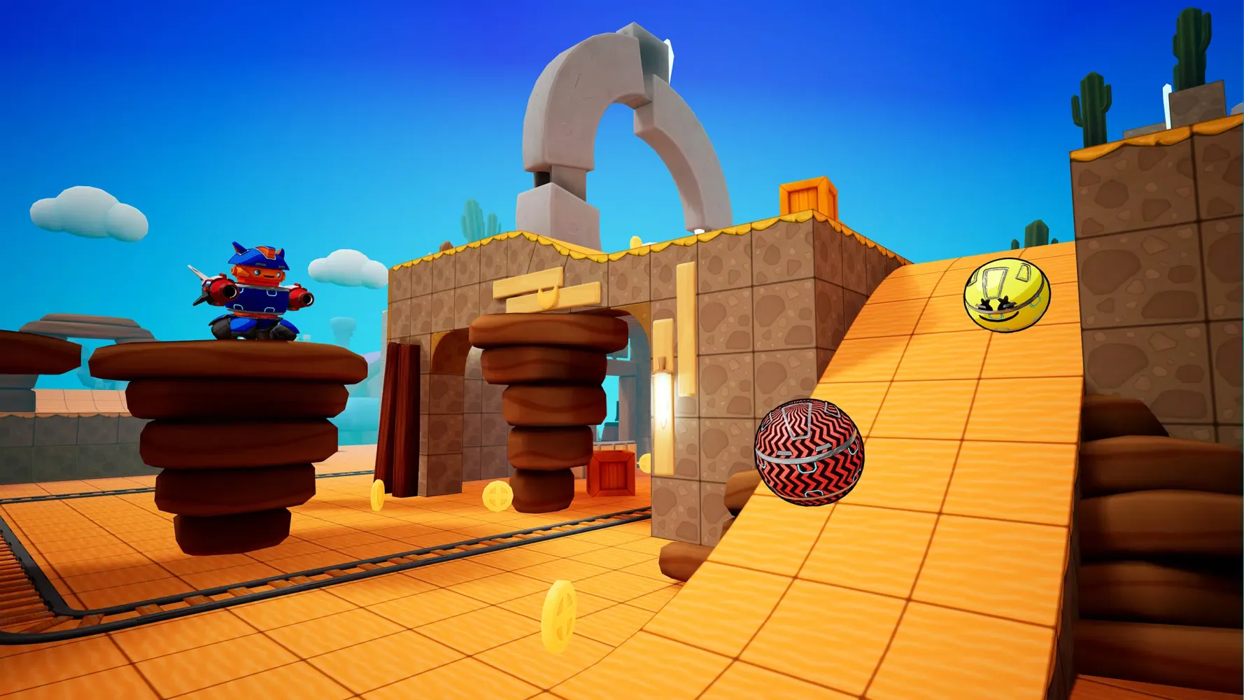 Tangkapan skrin Marble Clash