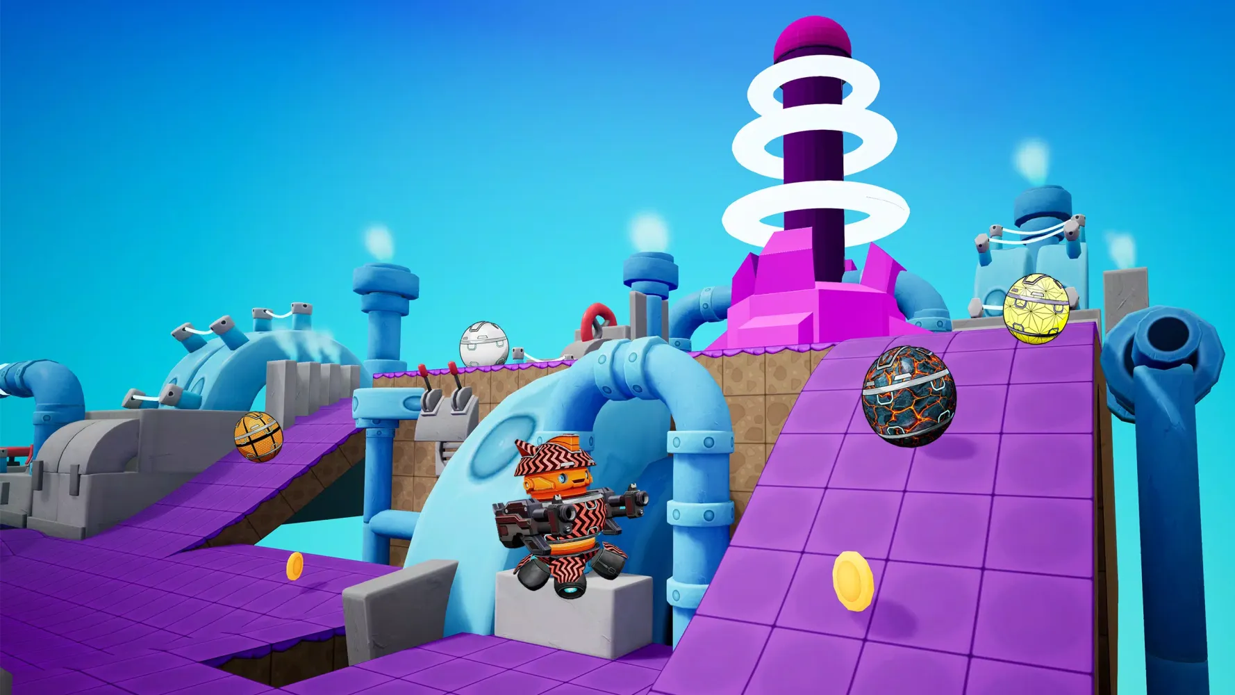 Tangkapan skrin Marble Clash