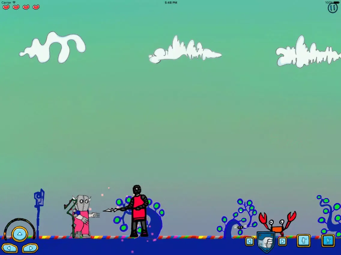 Ảnh chụp màn hình của RobRob - Fun Action Platformer iPad 