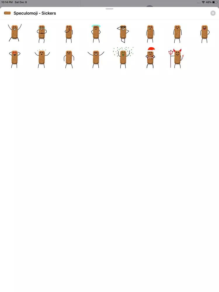 تصاویر Speculomoji - Stickers iPad 