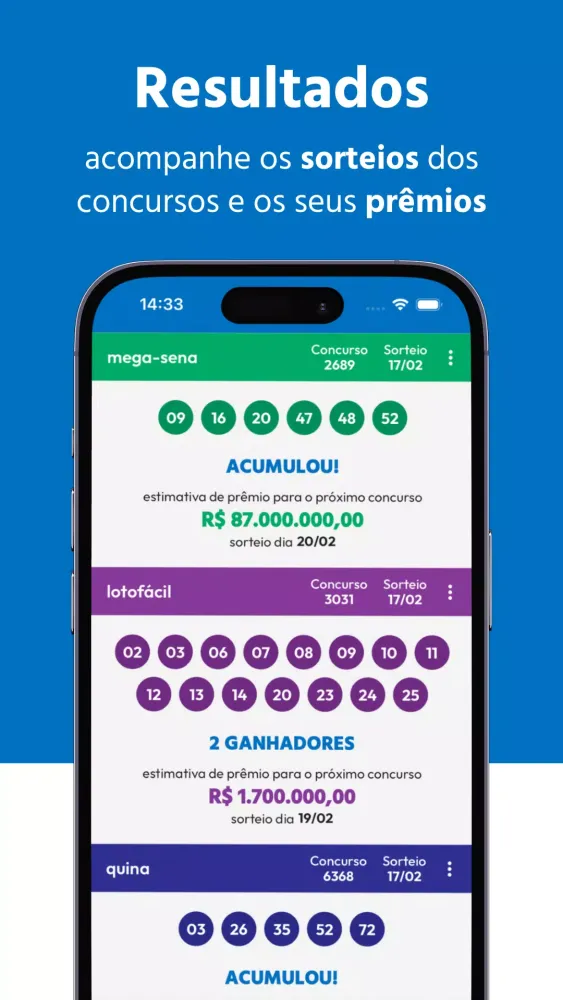 Loterias Screenshots