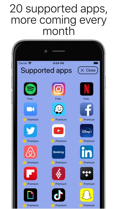 Don't track me Screenshots