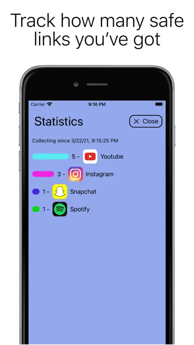 Don't track me Screenshots