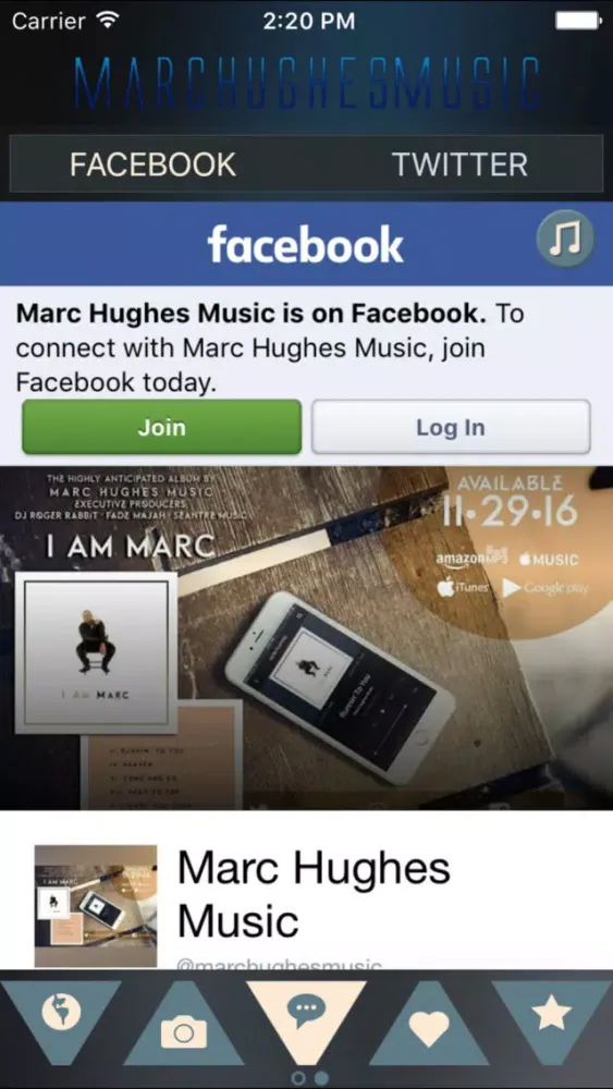 Marc Hughes Music应用截图