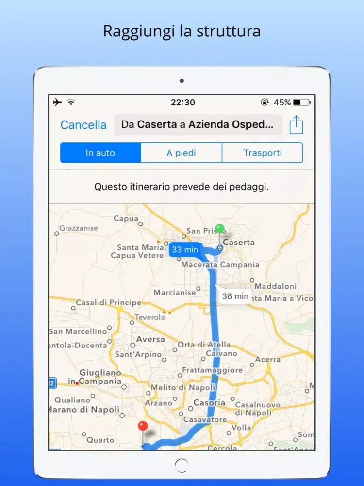 Скриншоты Ospedali Regione Campania iPad 