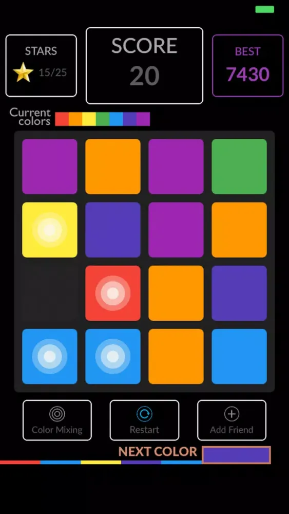 Capturas de tela do Wiip Puzzle: color puzzle