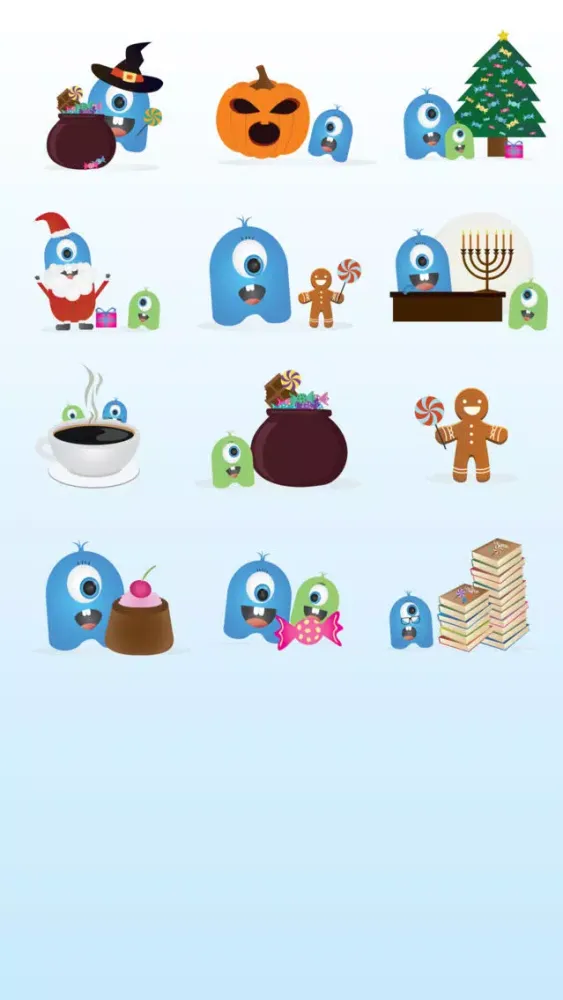 Ảnh chụp màn hình của Blue - The Candy Monster