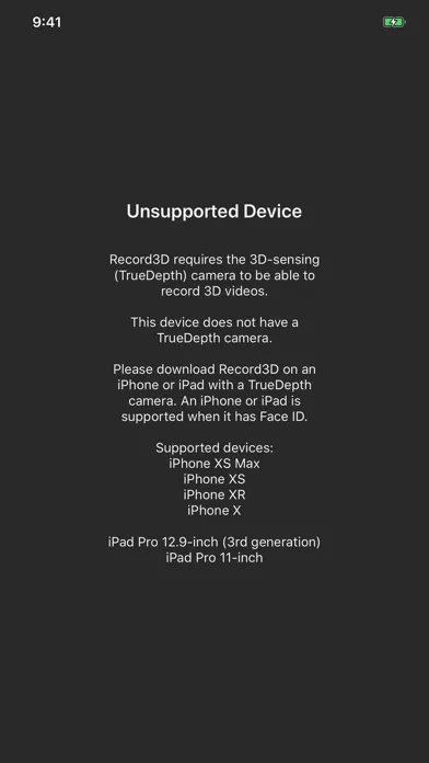 Record3D — 3D Videos 스크린샷