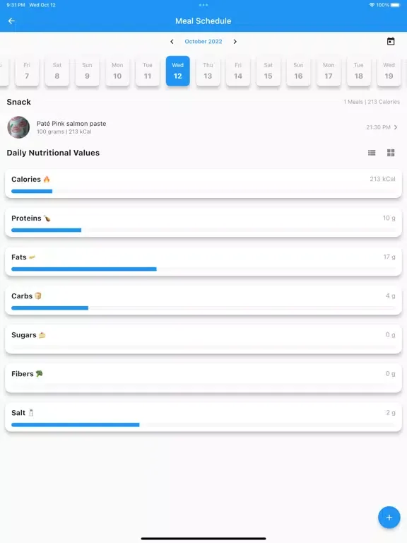 Captures d'écran de TrackFIT: Plan Workouts & Diet iPad 