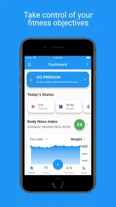 Captures d'écran de TrackFIT: Plan Workouts & Diet