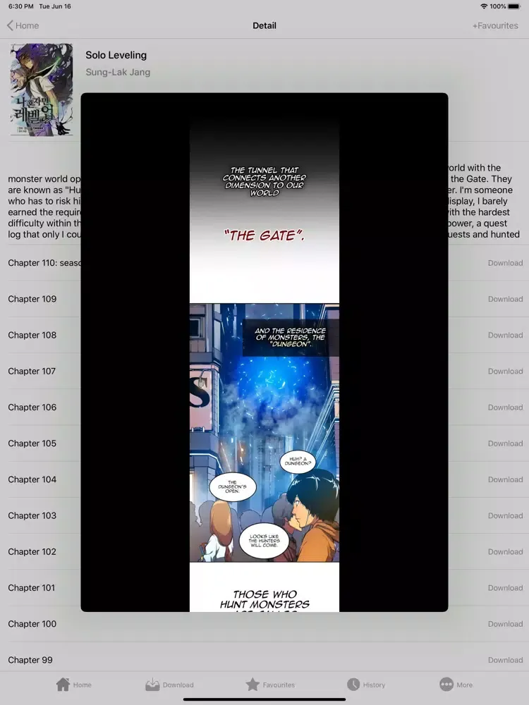 Manga Reader - Manga Comic iPad  স্ক্রিনশট