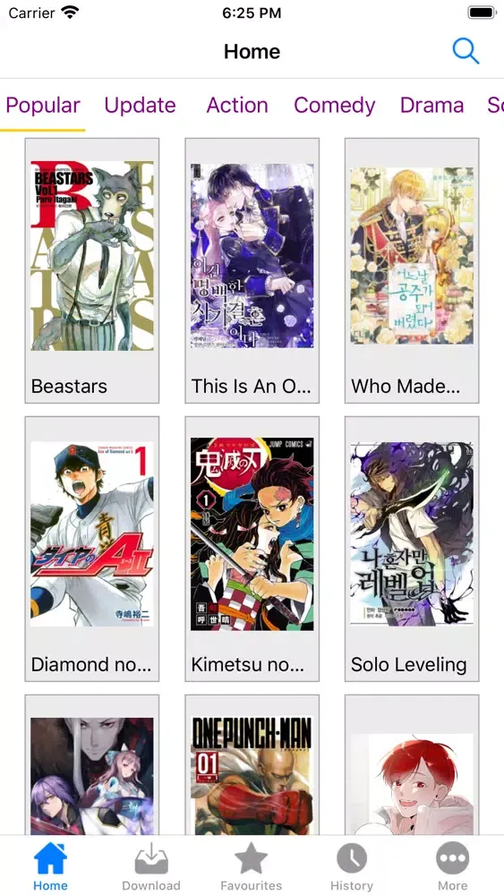 Manga Reader - Manga Comic স্ক্রিনশট