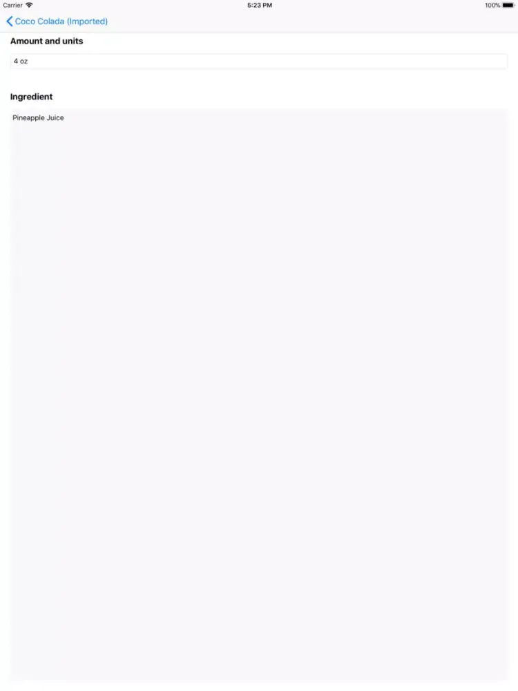 Cooking Checklist iPad 应用截图