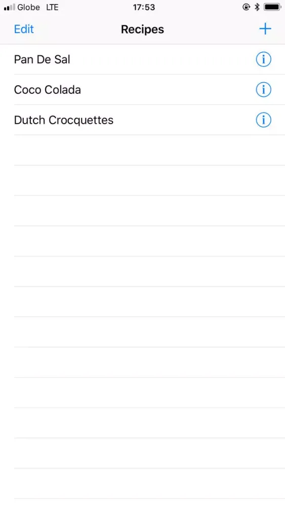 Cooking Checklist应用截图