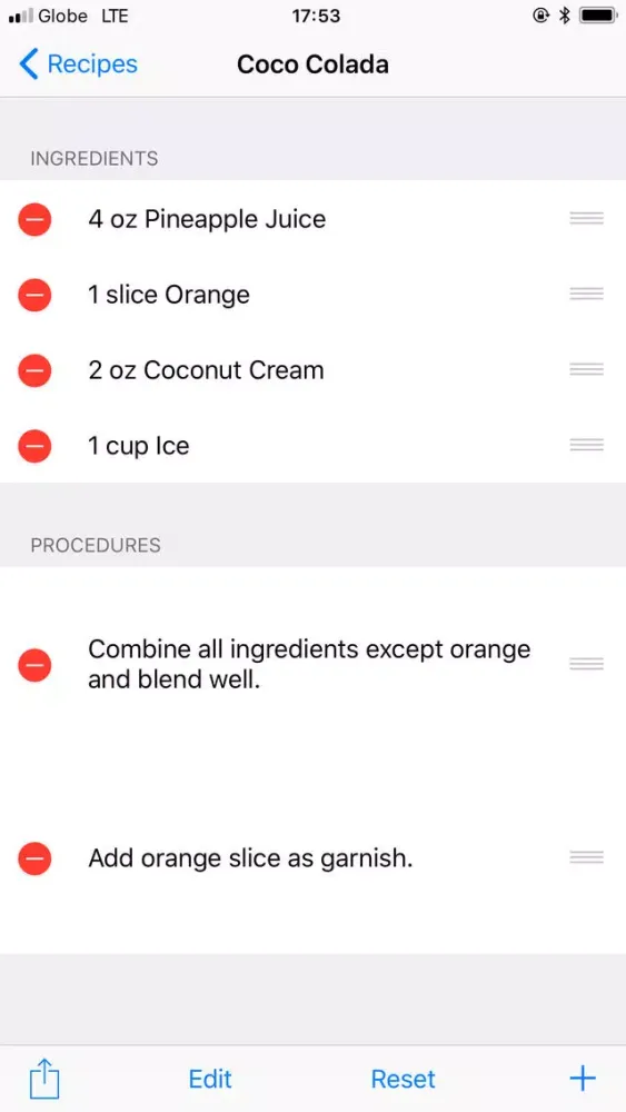 Cooking Checklist应用截图