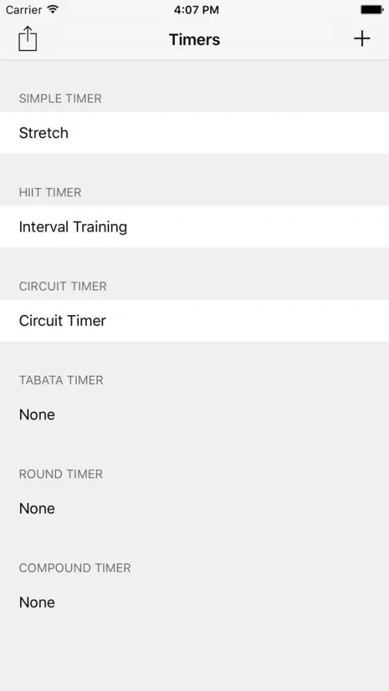 Capturas de pantalla de Training Timers