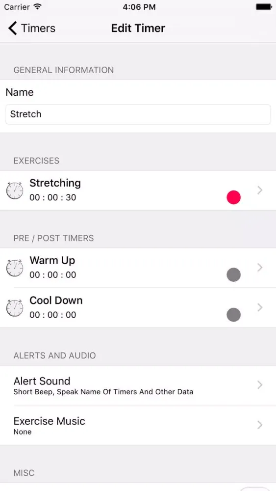 Capturas de pantalla de Training Timers