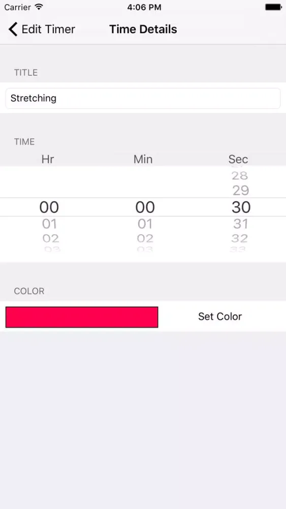 Capturas de pantalla de Training Timers