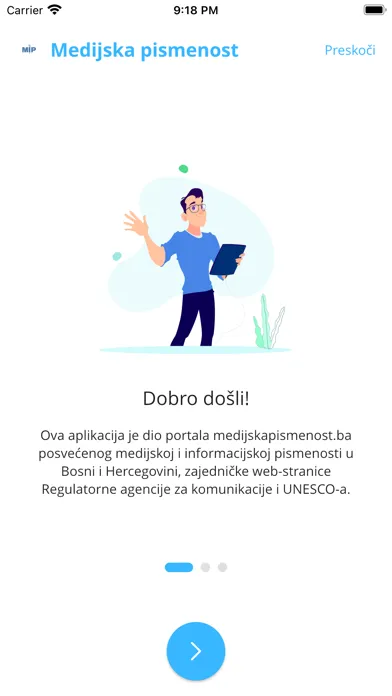 Capturas de pantalla de Medijska pismenost BiH