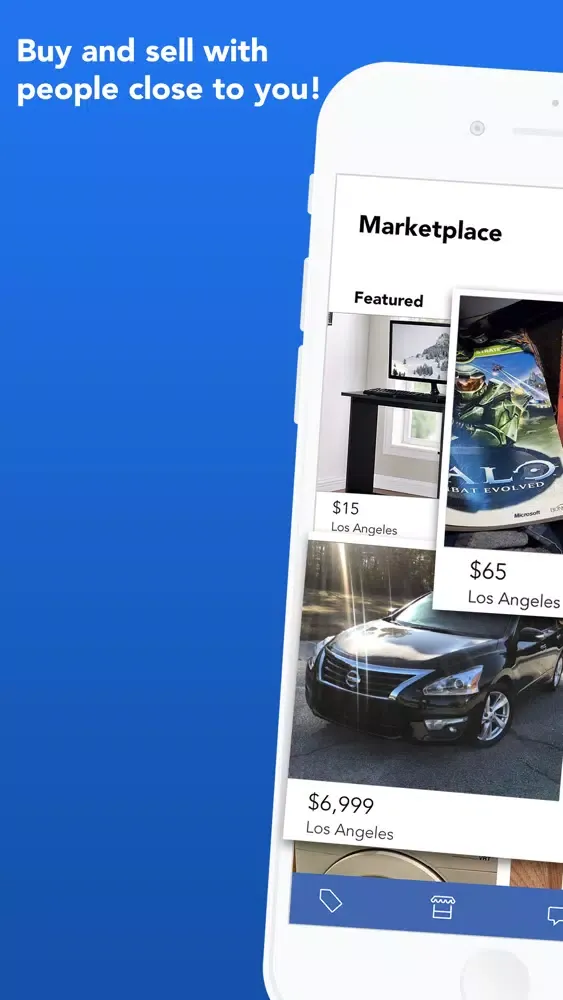 Tangkapan skrin Marketplace: Buy & Sell Local